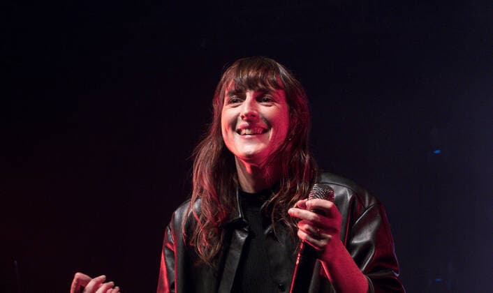 Juliette Armanet Konzert in Lyon Juliette Armanet en concert Ã Lyon le 04 04 22. CELEBRITES : Concert de Juliette Armanet - Lyon - 04 04 2022 SandrineThesillat Panoramic 