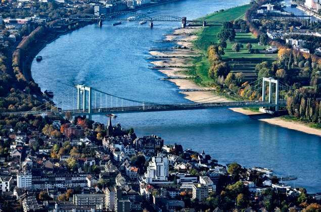  Rheinbrücke Köln-Rodenkirchen, Rheinbrücke der Bundesautobahn 4, Köln, Rheinland, Nordrhein-Westfalen, Deutschland, Europa *** Rhine Bridge Cologne Rodenkirchen, Rhine Bridge of the Federal Motorway 4, Cologne, Rhineland, North Rhine-Westphalia, Germany, Europe Copyright: imageBROKER/ThomasxRobbin iblrbb08191918.jpg