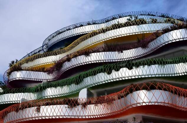 Creative Highlights World New building of modern construction and colorful in the city of Ibiza , 2872995.jpg, architecture, building, housing, design, modern architecture, engineering, architectural, built, estate, home, sky, downtown, blueprint, facade, new, city, urban, house, architect, blue, office, structure, construction, residence, residential, resident, reside, colors, modern, perspective, skyscraper, project,