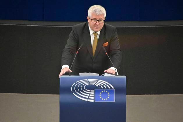 Ryszard Czarnecki bei einer Plenartagung zur Zusammenarbeit und Gemeinsamkeiten des Putin-Regimes und rechtsextremer sowie separatistischer Bewegungen in Europa im Plenarsaal des Europäischen Parlaments. Straßburg, 06.04.2022 *** Ryszard Czarnecki at a plenary session on cooperation and commonalities between the Putin regime and far-right and separatist movements in Europe in the plenary hall of the European Parliament Strasbourg, 06 04 2022 Foto:xD.xAnoraganingrumx xFuturexImage