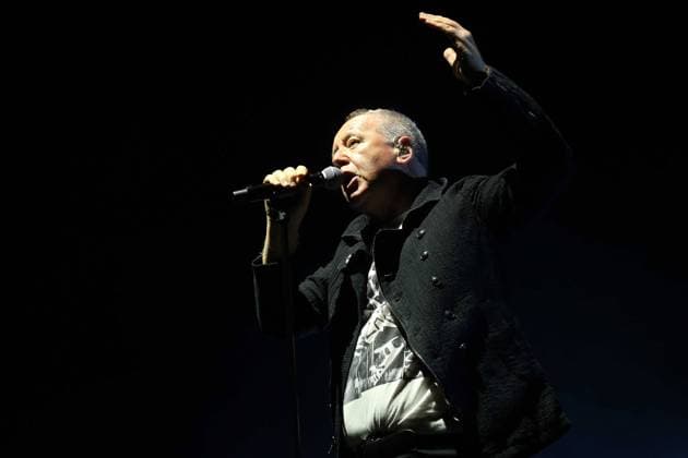 Music Concert Simple Minds Tour 2022 JIM KERR during the Simple Minds 40 years of hits tour 2022 at Resorts World Arena, Birmingham, United Kingdom on 7 April 2022. Birmingham Resorts World Arena United Kingdom Editorial use only , Copyright: xAndyxShawx PSI-15039-0003