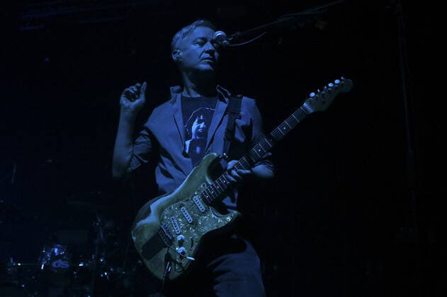 Max Casacci dei Subsonica durante il Concerto Microchip Temporale Tour 2022, 8 Aprile 2022, Atlantico, Roma, Italia.