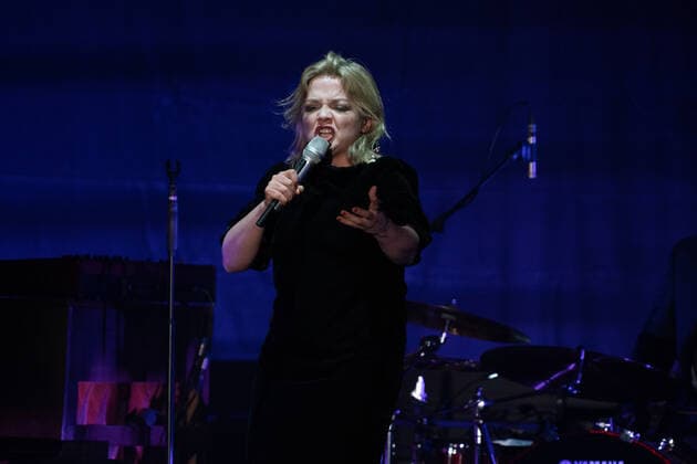 Annett Louisan die Stimme des deutschsprachigen Chansons 09.04.2022 Annett Louisan live im Rosengarten Mannheim. Mannheim Rosengarten Baden-Württemberg