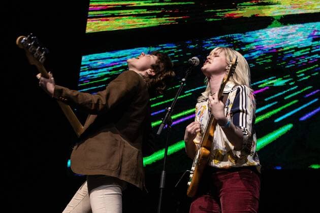 2022-04-09 21:20:02 AMSTERDAM - The Danish trio Reddi will perform with the song The Show on behalf of Denmark during Eurovision in Concert in AFAS Live. Several artists will perform during this concert who will participate in the festival in May. ANP PAUL BERGEN netherlands out - belgium out