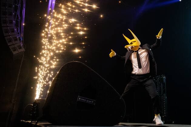 2022-04-09 22:02:25 AMSTERDAM - The trio Subwoolfer will perform on behalf of Norway with the song Give That Wolf A Banana during Eurovision in Concert in AFAS Live. Several artists will perform during this concert who will participate in the festival in May. ANP PAUL BERGEN netherlands out - belgium out