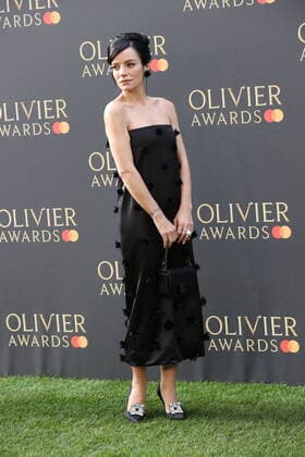 . 10 04 2022. London, United Kingdom. Lily Allen arriving at The Olivier Awards in London.  xStephenxLockx xi-Imagesx IIM-23303-0031
