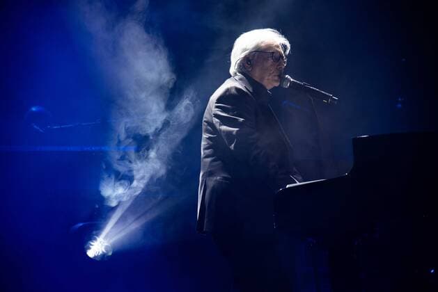 NINO D ANGELO during Nino D Angelo - Il poeta che non sa parlare, Italian singer Music Concert in Naples, Italy, April 09 2022