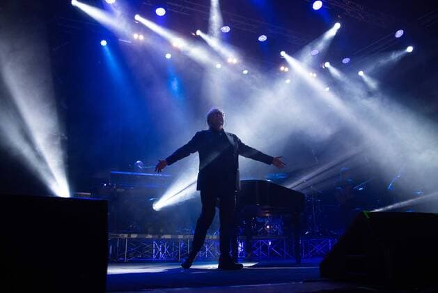 NINO D ANGELO during Nino D Angelo - Il poeta che non sa parlare, Italian singer Music Concert in Naples, Italy, April 09 2022