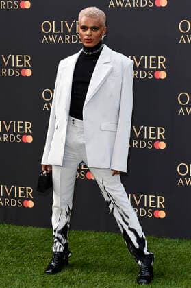 Layton Williams bei der Verleihung der Olivier Awards 2022 in der Royal Albert Hall. London, 10.04.2022