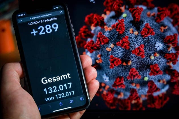Coronavirus in Deutschland - Covid-19-Dashboard des Robert Koch-Institut 11.04.2022: Robert Koch-Institut: 7-Tage-Inzidenz 1087,2. 7-Tage-Fallzahl 904.090 COVID-19-Fälle 22.840.776 Zugang um 162.790 gegenüber dem Vortag. COVID-19-Todesfälle 132.017 Zugang um 289 gegenüber dem Vortag.