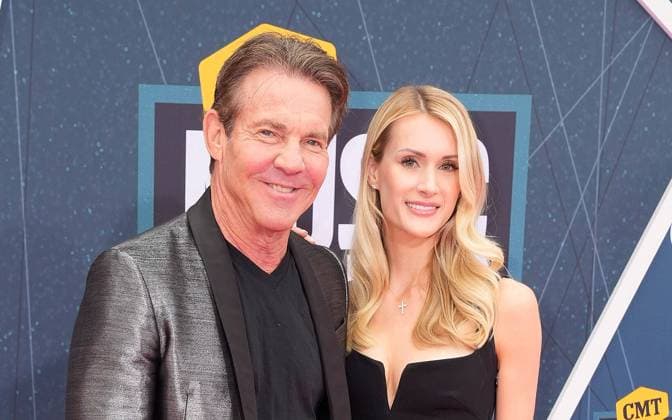 April 12, 2022, Nashville, TN, USA: Dennis Quaid, Laura Savoie attend the 2022 CMT Music Awards at Nashville Municipal Auditorium on April 11, 2022 in Nashville, Tennessee. Nashville USA - ZUMAs181 20220412_zea_s181_012 Copyright: xImagespacex