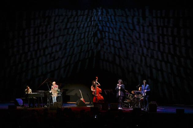 April 12, 2022, Rome, Italy: Dee Dee Bridgewater during the Concert at Auditorium Parco della Musica, 12th April 2022, Rome Italy. Rome Italy Copyright: xDomenicoxCippitellix