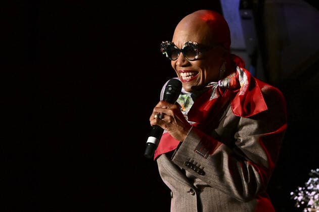 April 12, 2022, Rome, Italy: Dee Dee Bridgewater during the Concert at Auditorium Parco della Musica, 12th April 2022, Rome Italy. Rome Italy Copyright: xDomenicoxCippitellix