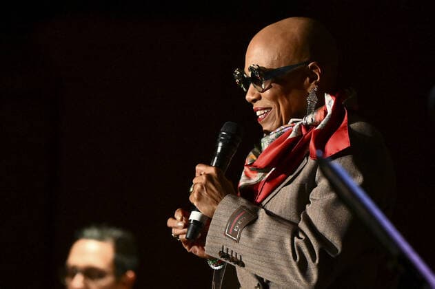 April 12, 2022, Rome, Italy: Dee Dee Bridgewater during the Concert at Auditorium Parco della Musica, 12th April 2022, Rome Italy. Rome Italy Copyright: xDomenicoxCippitellix