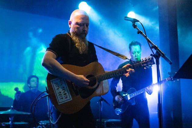 Of the Wand & the Moon live in Oslo, Norway Oslo, Norway. 12the, April 2022. The musical project Of the Wand & the Moon performs a live concert at Blaa in Oslo. Here vocalist, musician and frontman Kim Larsen is seen live on stage. Oslo Norway  Copyright: xGonzalesxPhoto Per-OttoxOppix