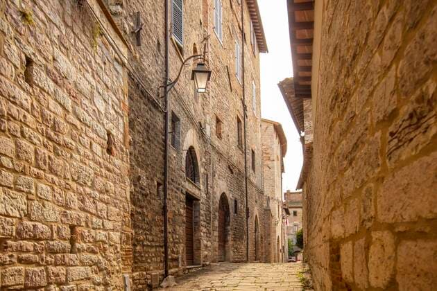 Via Cristini, Gubbio, Province of Perugia, Umbria, Italy, Europe Copyright: ProCip 1292-2461