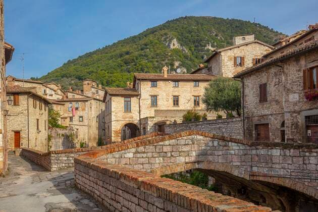 Via Toschi-Mosca, Gubbio, Province of Perugia, Umbria, Italy, Europe Copyright: ProCip 1292-2464
