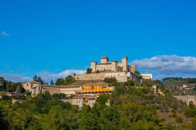 Rocca Albornoziana, Spoleto, Umbria, Italy, Europe Copyright: ProCip 1292-2821