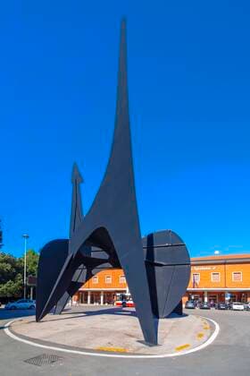 Alexander Calder, Teodolapio, Spoleto 1962, Spoleto, Umbria, Italy, Europe Copyright: ProCip 1292-2814 Editorial Use Only