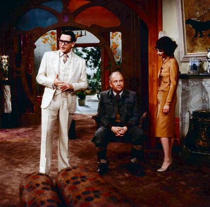 WANN HEIRATEN SIE MEINE FRAU Wann heiraten Sie meine Frau, Fernsehfilm, Deutschland, 1978, Szene: Diether Krebs, Karlheinz Vietsch, Agnes Dünneisen. Wann heiraten Sie meine Frau, TV film, Germany, 1978, scene: Diether Krebs, Karlheinz Vietsch, Agnes Duenneisen, Deutschland Copyright: kpa UnitedArchives55040766 EDITORIAL USE ONLY
