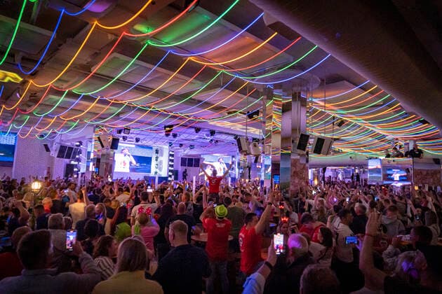 Auftritt Mickie Krause im Megapark Show Arena an der Playa de Palma auf Mallorca;Auftritt Mickie Krause im Megapark Show Arena an der Playa de Palma auf Mallorca, Playa de Palma Mallorca Spanien Megapark