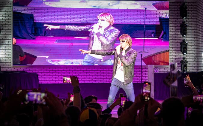 Auftritt Mickie Krause im Megapark Show Arena an der Playa de Palma auf Mallorca;Auftritt Mickie Krause im Megapark Show Arena an der Playa de Palma auf Mallorca, Playa de Palma Mallorca Spanien Megapark