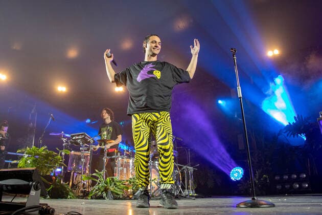Cosmo during Cosmo Tour 2022, Italian singer Music Concert in Bologna, Italy, April 15 2022