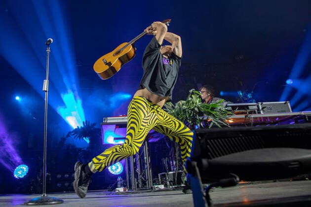 Cosmo during Cosmo Tour 2022, Italian singer Music Concert in Bologna, Italy, April 15 2022
