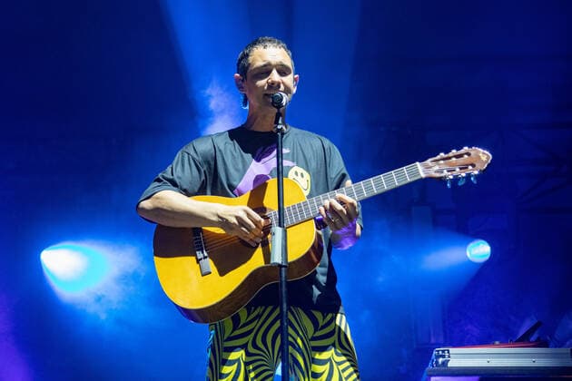 Cosmo during Cosmo Tour 2022, Italian singer Music Concert in Bologna, Italy, April 15 2022