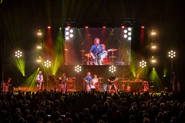 Chris Norman & Band live bei einem Konzet seiner Forever -Tour in der Messehalle. Erfurt, 17.04.2022