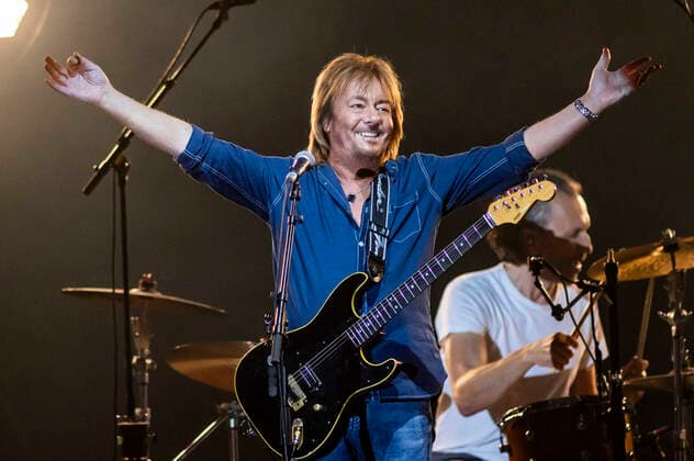 Chris Norman & Band live bei einem Konzet seiner Forever -Tour in der Messehalle. Erfurt, 17.04.2022