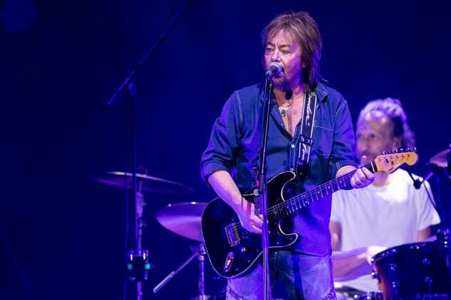Chris Norman & Band live bei einem Konzet seiner Forever -Tour in der Messehalle. Erfurt, 17.04.2022