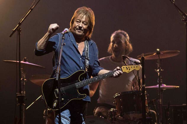 Chris Norman & Band live bei einem Konzet seiner Forever -Tour in der Messehalle. Erfurt, 17.04.2022