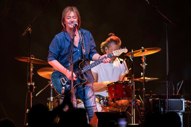 Chris Norman & Band live bei einem Konzet seiner Forever -Tour in der Messehalle. Erfurt, 17.04.2022