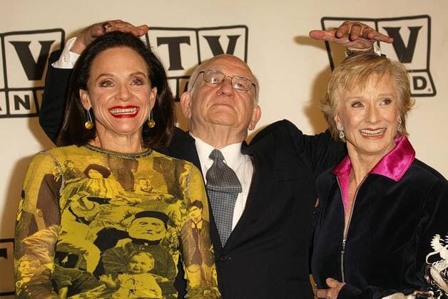 Valerie Harper, Ed Asner and Cloris Leachman at the 2nd Annual TV Land Awards - Press Room, Hollywood Palladium, Hollywood, CA 03-07-04 , 10896314.jpg, celebrity, person, star, event, entertainment, popular, talent, people, famous, fame,