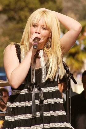 Hilary Duff at the live taping of On Air With Ryan Seacrest at the Hollywood & Highland Complex, Hollywood, CA. 02-06-04 , 10969282.jpg, star, event, celebrity, people, popular, fame, talent, entertainment, person, famous,