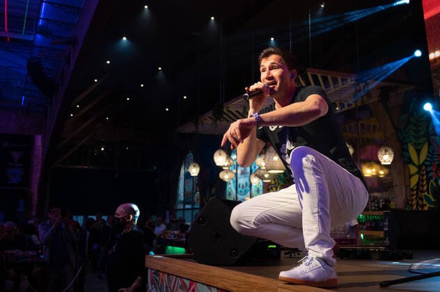 20220418 Lucas im Megapark PALMA, SPAIN - APRIL 18 2022 : Lucas Cordalis at - Lucas im Megapark on April 18, 2022 in Palma, . Palma Baleares Spain