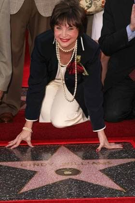 Cindy Williams at a rare dual induction ceremony for Penny Marshall and Cindy Williams into the Hollywood Walk of Fame, Hollywood, CA 08-12-04 , 10999118.jpg, talent, person, event, famous, entertainment, popular, fame, people, celebrity, star,