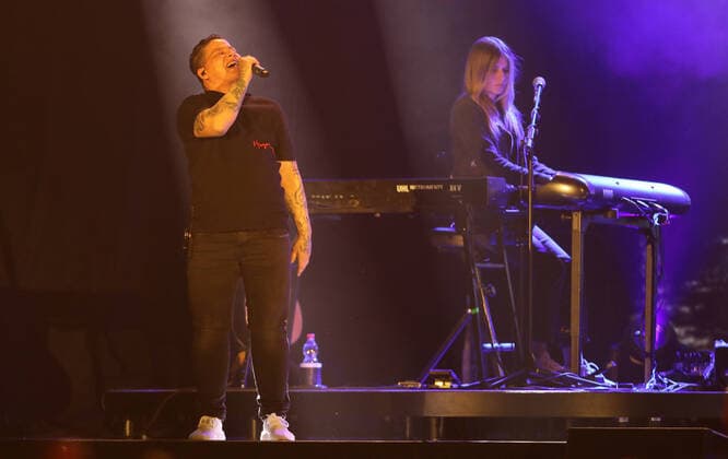 Konzert Kerstin Ott mit Band - Ich geh meinen Weg 20.04.2022, Erfurt, Messehalle, Kerstin Ott mit Band - Ich geh meinen Weg Die Tour 2021 das Konzert wurde aufgrund der Corona-Pandemie zweimal verschoben, heute kann es endlich stattfinden