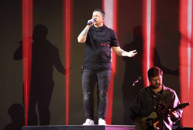 Konzert Kerstin Ott mit Band - Ich geh meinen Weg 20.04.2022, Erfurt, Messehalle, Kerstin Ott mit Band - Ich geh meinen Weg Die Tour 2021 das Konzert wurde aufgrund der Corona-Pandemie zweimal verschoben, heute kann es endlich stattfinden