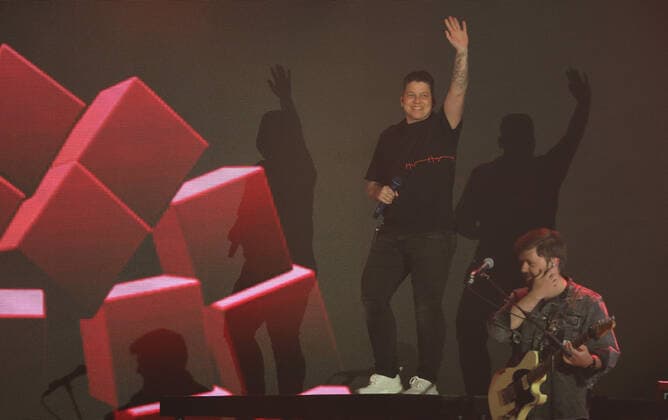 Konzert Kerstin Ott mit Band - Ich geh meinen Weg 20.04.2022, Erfurt, Messehalle, Kerstin Ott mit Band - Ich geh meinen Weg Die Tour 2021 das Konzert wurde aufgrund der Corona-Pandemie zweimal verschoben, heute kann es endlich stattfinden