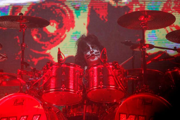 Santiago, April 20, 2022 The American band KISS will perform for the last time at the Movistar Arena during their End of the Road world tour Jonnathan Oyarzun Aton Chile, Santiago Chile Aton 601378  Copyright: JONNATHANxOYARZUN ATONxCHILE