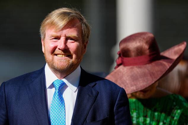 2022-04-21 10:54:42 MIDDELBURG - King Willem-Alexander at the presentation of the Four Freedoms Awards 2022. The Four Freedoms Awards are awarded every year to men, women and organizations whose efforts and achievements show great dedication to the ideals that President Franklin Delano Roosevelt has set in his mind. historic Four Freedoms speech in 1941. ANP MARCO DE SWART netherlands out - belgium out