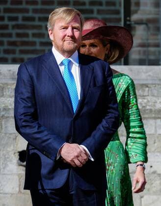 2022-04-21 10:53:10 MIDDELBURG - King Willem-Alexander and Queen Maxima at the presentation of the Four Freedoms Awards 2022. The Four Freedoms Awards are awarded every year to men, women and organizations whose efforts and achievements show great dedication to the ideals that President Franklin Delano Roosevelt in his landmark Four Freedoms speech in 1941. ANP MARCO DE SWART netherlands out - belgium out