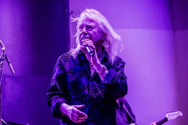 Bob Catley von Magnum live bei einem Konzert der Gotthard & Magnum European Tour 2022 im Capitol. Hannover, 20.04.2022