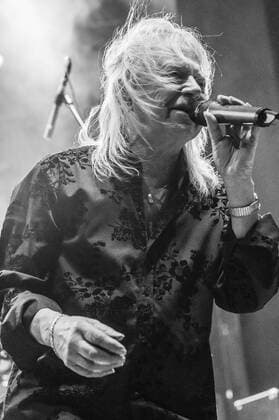Bob Catley von Magnum live bei einem Konzert der Gotthard & Magnum European Tour 2022 im Capitol. Hannover, 20.04.2022