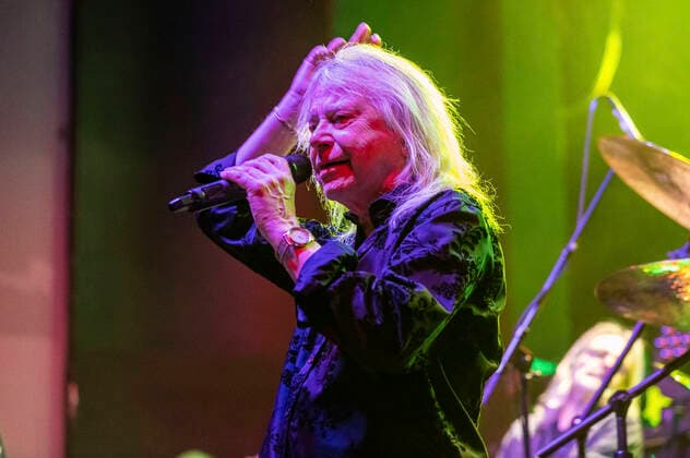 Bob Catley von Magnum live bei einem Konzert der Gotthard & Magnum European Tour 2022 im Capitol. Hannover, 20.04.2022