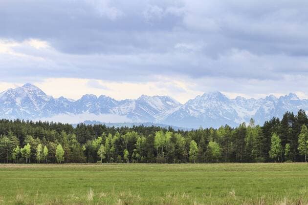 The Tatra mountain range in Poland. Beautiful landscape  BEW1DEFFA1B