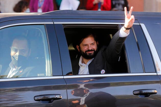 News Themen der Woche KW16 News Bilder des Tages La Serena, 21 de abril de 2022. El Presidente de la Republica Gabriel Boric encabeza Gabinete Regional en la Region de Coquimbo durante su primer viaje nacional. Jonnathan Oyarzun Aton Chile, La Serena Chile Aton_601602 *** La Serena, April 21, 2022 President of the Republic Gabriel Boric heads Regional Cabinet in the Coquimbo Region during his first national trip Jonnathan Oyarzun Aton Chile, La Serena Chile Aton 601602  Copyright: JONNATHANxOYARZUN ATONxCHILE
