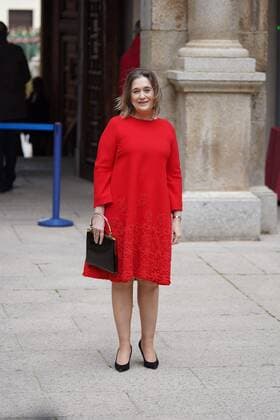 King Felipe and Queen Letizia at the Miguel de Cervantes awards ceremony in Alcala de Henares, Madrid, April 22, 2022 Cordon Press
